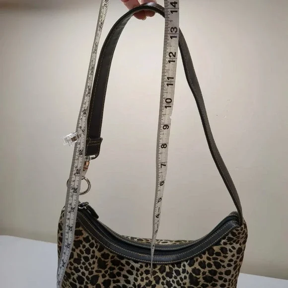 Charter Club Classics Leopard print shoulder purse - Picture 8 of 12
